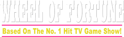 Wheel of Fortune logo for NES